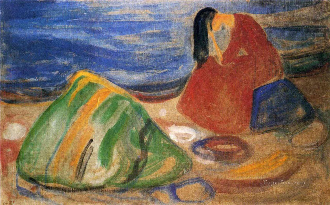 melancholy Edvard Munch Oil Paintings
